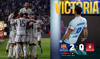 El Clasico, Real Madrid en Barcelona strijden om de kampioen van de Spaanse Supercup