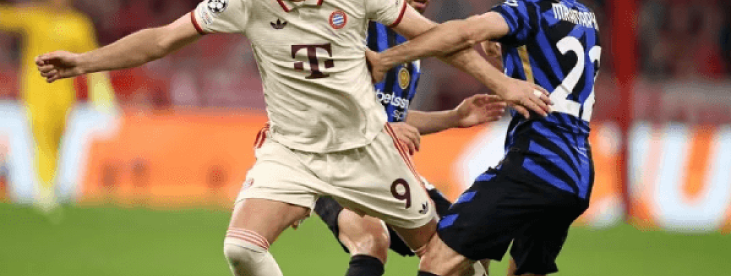 Bayern verloor thuis, Internazionale nam de leiding in de Champions League met 2-1