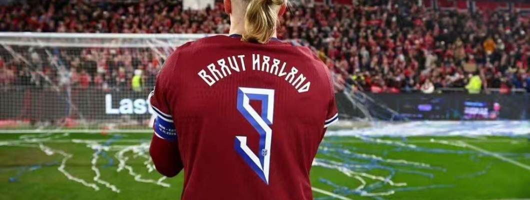 Erling Haaland, het recordbrekende wapen onder het Noorse shirt Erling Haaland, het recordbrekende wapen onder het Noorse shirt