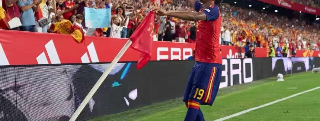 De bliksemschicht en de volgende berg voor het Spaanse nationale team De bliksemschicht en de volgende berg voor het Spaanse nationale team